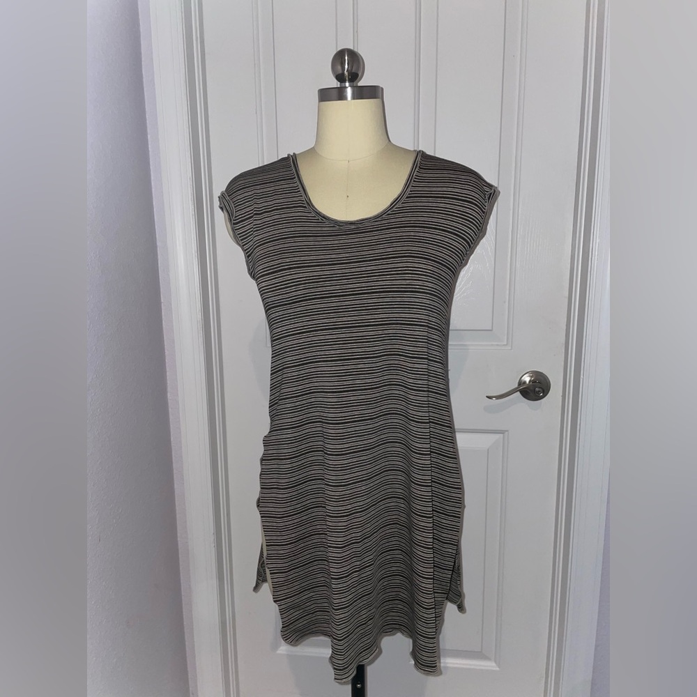 Angelrox Doublet EarthStripe Black/Gray Top